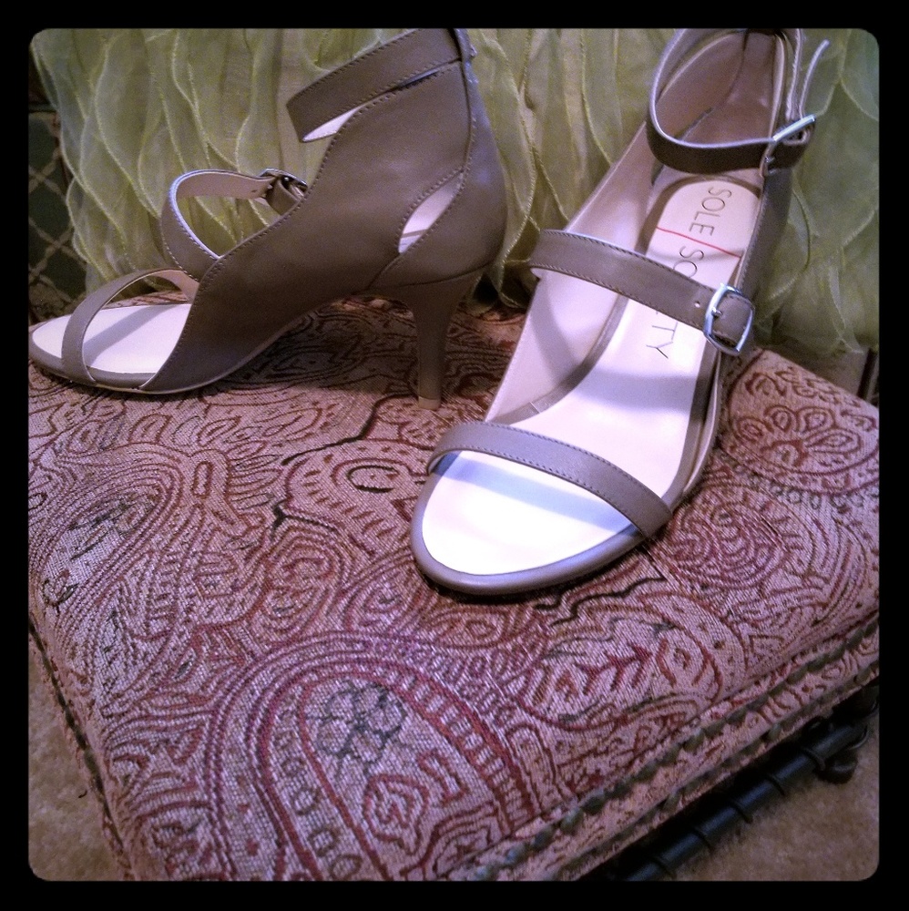Sole Society, Carine, Leather Sandal